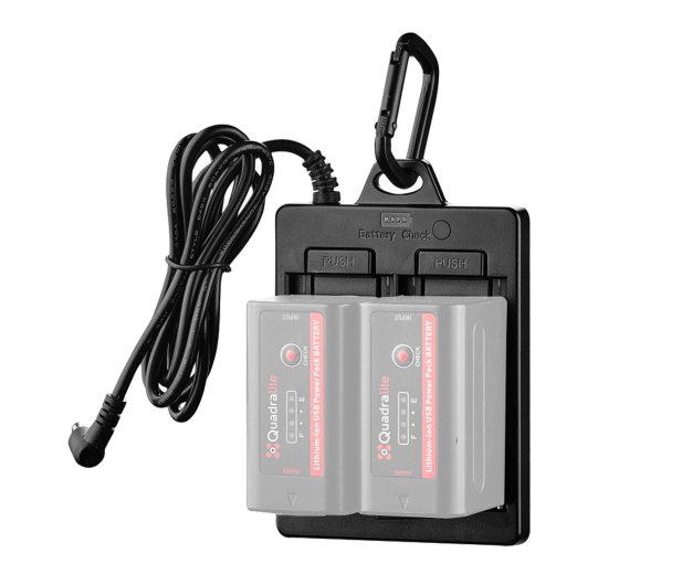 Quadralite adapter baterii (2x NP-F) do lamp SVL-800S - 1489683 - zdjęcie 2